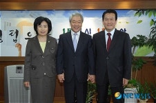 이영희 노동부장관 안산방문