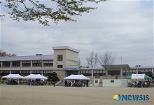 능북초등,이웃학교 초청 벚꽃축제