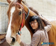 馬사랑 부경경마공원 김진희 동물병원간호사