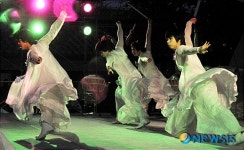 음악에 맞춰 펼쳐지는 멋진 춤사위