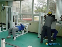 음성 금왕하수처리장은 체력단련장