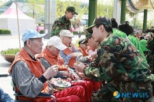 육군 61사단 수색대대 남동 평강의 마을 봉사활동