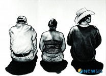 의정부 부대찌개 49인분展에 선보이는 홍보람의 봄같이아스라한너의등