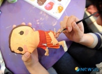 아이가 그린 그림으로 인형만들기