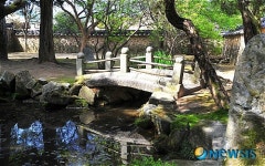 <송기자 여행사진>아름답게 꾸며진 건재고택