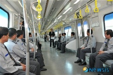 강서소방서, 지하철9호선 안전관리실태 점검