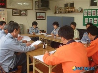 포항북부소방서 영덕 119안전센터 정기 간담회 열어
