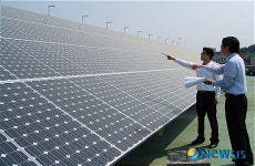 옥천군 태양광 발전시설로 에너지 절감