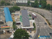부산,로관리사무소 옥상에 설치된 양광발전소