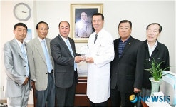 인천광역시 지체장애인협회, 가천길재단 감사패 전달