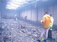 화마에 덮힌 백민미술관