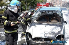 구로디지털역 인근서 차량화재