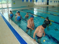 고성군 장애인 수중운동 교실 운영