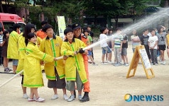 종로소방서, 효제초등학교 전교생 대상 대피훈련 실시