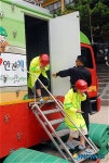 구로소방서. 초등학교 학생 이동안전체험 실시