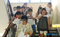 도봉소방서, 창도초 전교생 대피훈련 실시