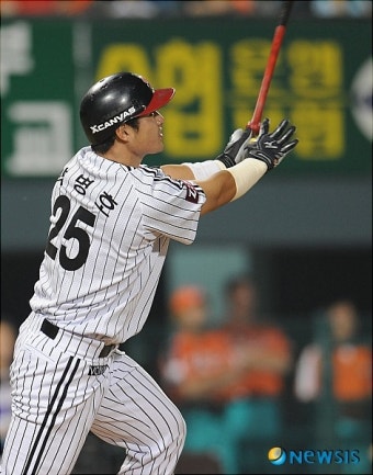 LG 박병호 생일포 쐈다!