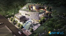 쇼핑과 주차 기능이 결합된 복합주차빌딩