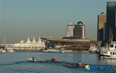 <지기자 여행사진> 카누를 즐기는 벤쿠버 시민들