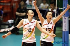 덴소 상대로 역전승 거둔 현대건설