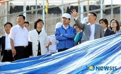 북서울 꿈의숲 현장 점검하는 오세훈 시장