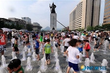 광화문광장은 어린이들의 천국