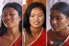 <최기자 여행사진>중국 소수민족 와족의 여인들