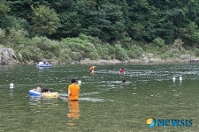 홍천강 물놀이 사고 급증...소방당국 비상