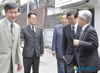 전두환 전 대통령 방문한 김홍업의원