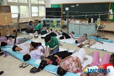 섬마을 의료봉사나선 남해해경청과 부산고려병원