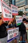 예선노조 파업 장기화 해결하라