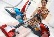 LG전자, 소음 국내 최저 청소기 ‘수퍼 싸이킹 II’ 출시