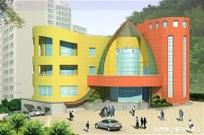 양정.염포 권역별 도서관 조감도