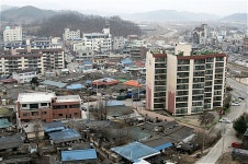 음성 금왕읍 전경