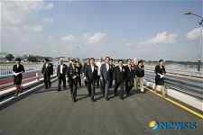 진천2교 개통식