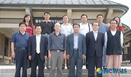 중국 태평천국혁명 대표단 동학혁명기념관 방문