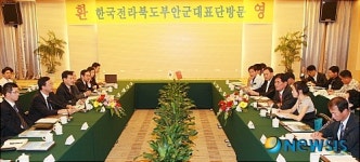 부안군 방문단, 중국 무릉현측 세미나