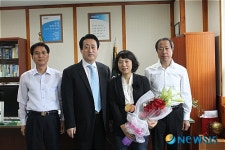부산병무청 공무원, 전국장애인수영대회 메달 4개 획득