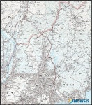 정관신도시 진입로 전구간 노선도