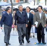 서울소방재난본부장, 추석전 동대문특구 대형쇼핑몰 현장 확인