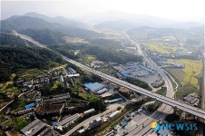 시원하게 뚫린 영동고속도로