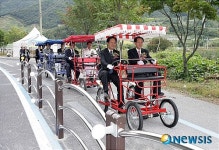 문경새재 자전거도로 개통
