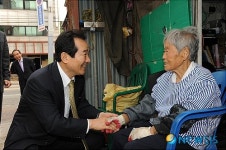 정세균 대표, 안산 농수산도매시장 방문