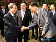 정운찬 총리, 중소기업단체장 초청 오찬