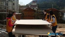 화성자원봉사단, 해비타트 사랑의 집짓기 참여