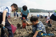 남해군, 지족 어촌갯벌 체험행사