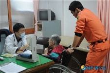서대문소방서, 서울시립노인요양원서 봉사활동