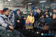 지엠대우 창원공장, 차량관리 체험 교육 실시