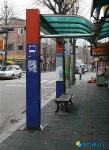 접경지역 신종플루 불똥 텅빈 정류장