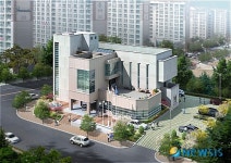 송정동 주민센터 조감도